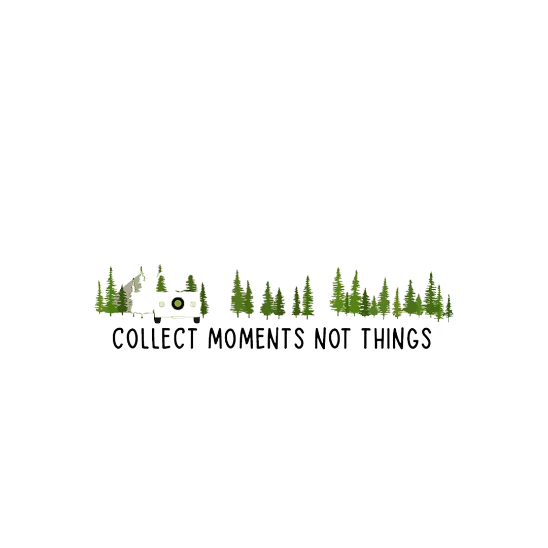 Collect Moments Not Things Sticker